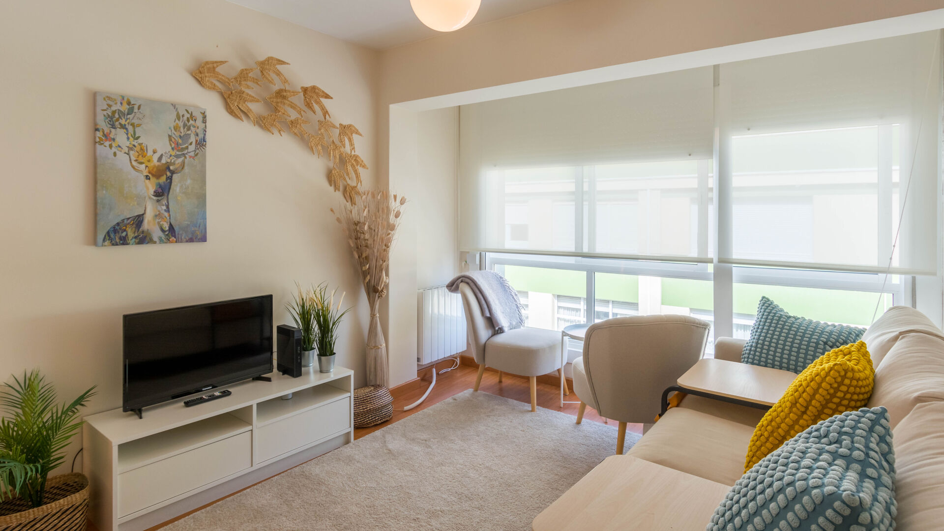 Luminoso piso de 3 habitaciones enfrente a paseo de los Puentes